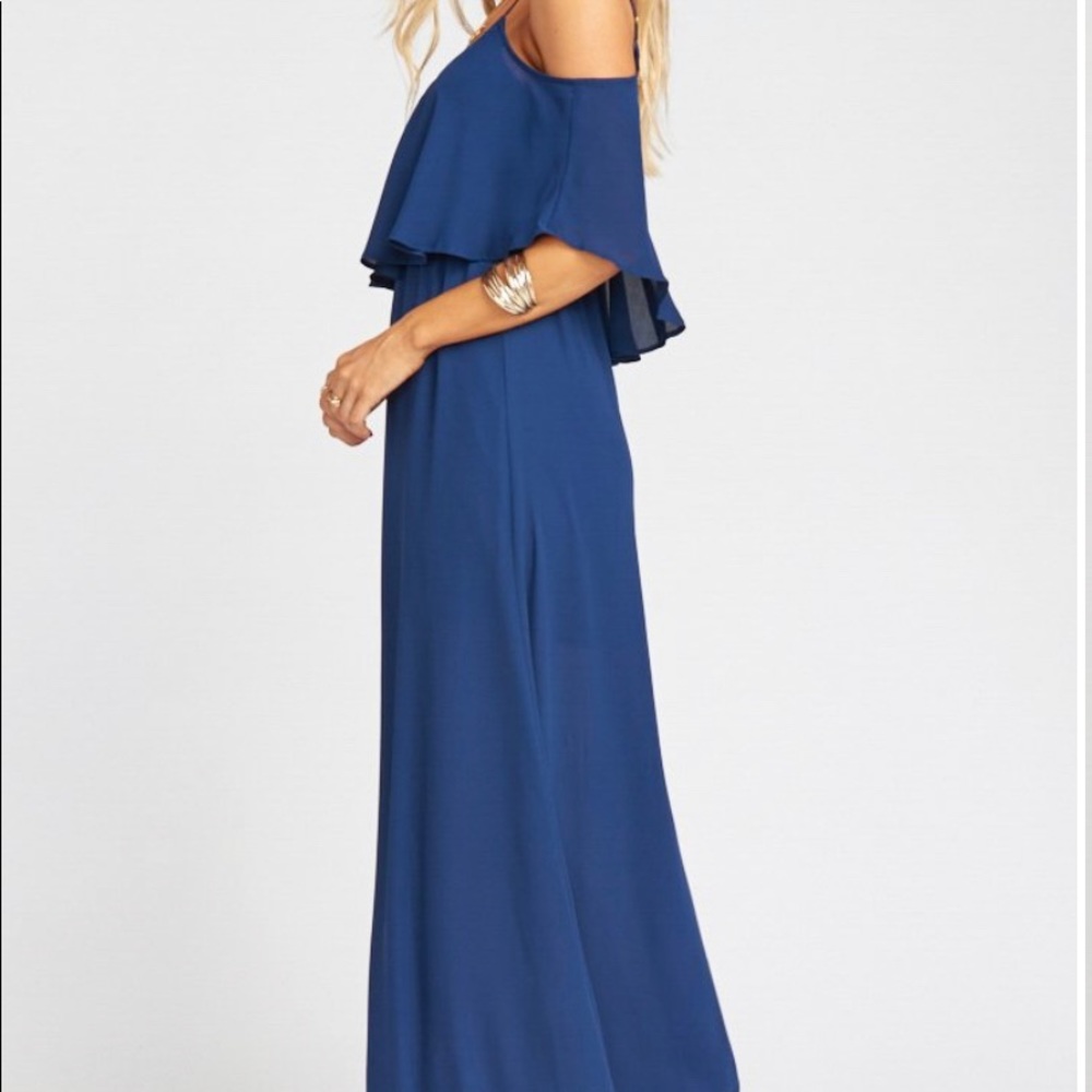 Caitlin Ruffle Maxi Dress - Picture 2 of 7